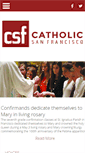 Mobile Screenshot of catholic-sf.org
